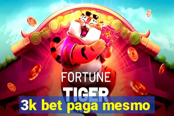 3k bet paga mesmo